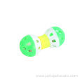 Plastic dumbbell toy for cat